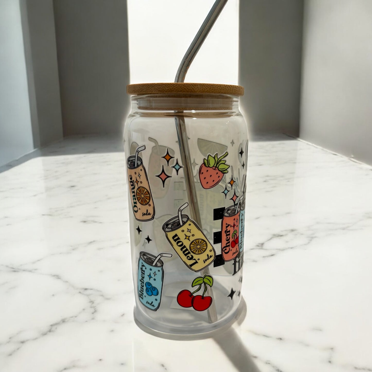 Fizzy Drink Glass Cup