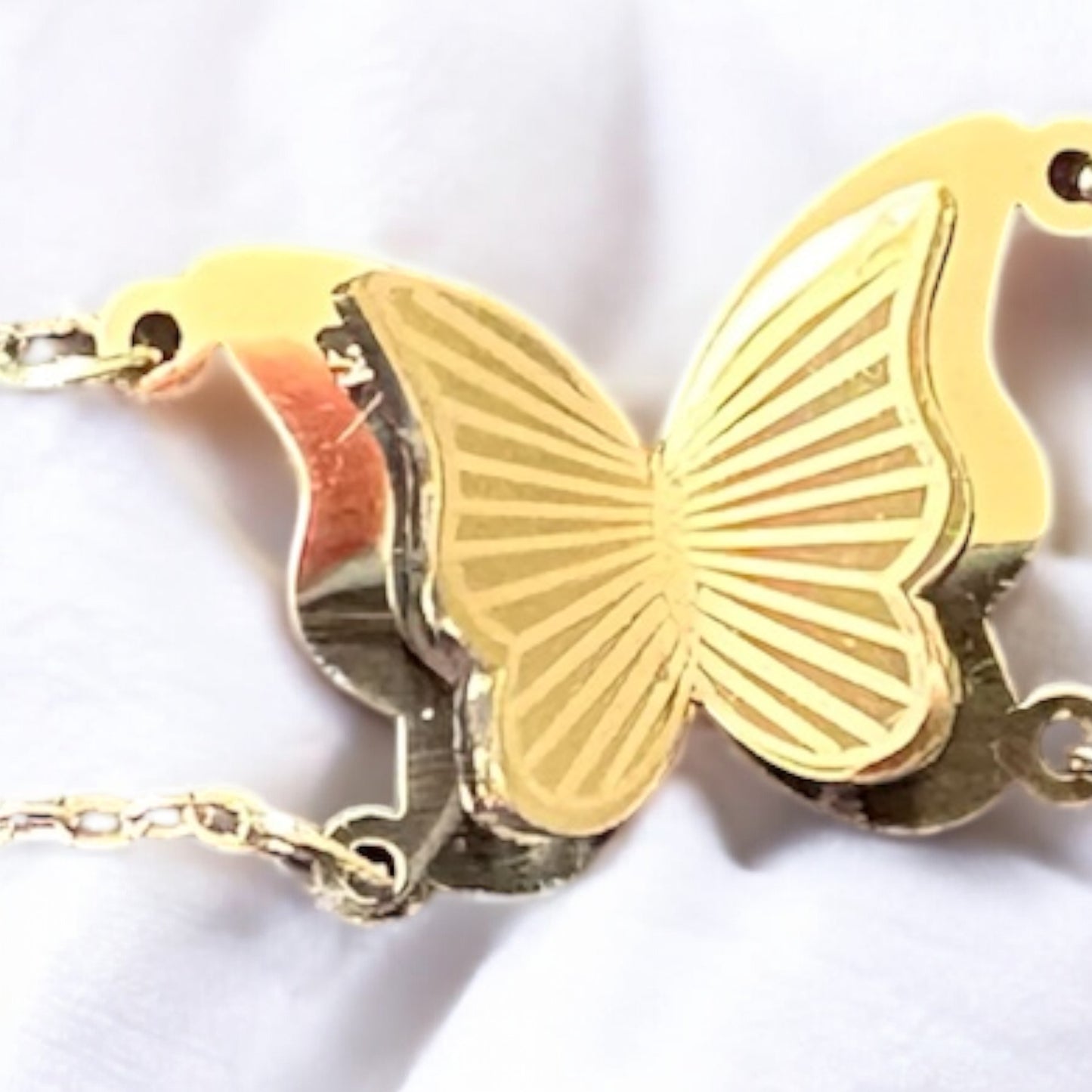 Stainless steel Butterfly Bracelet