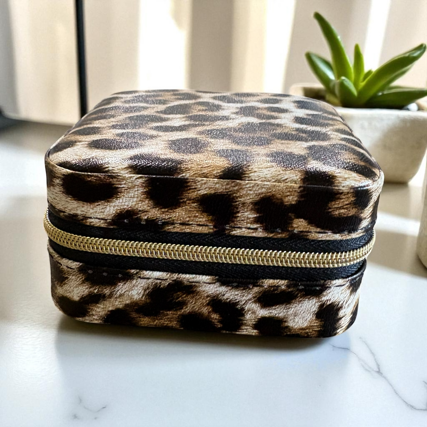 Animal Print Jewelry Box