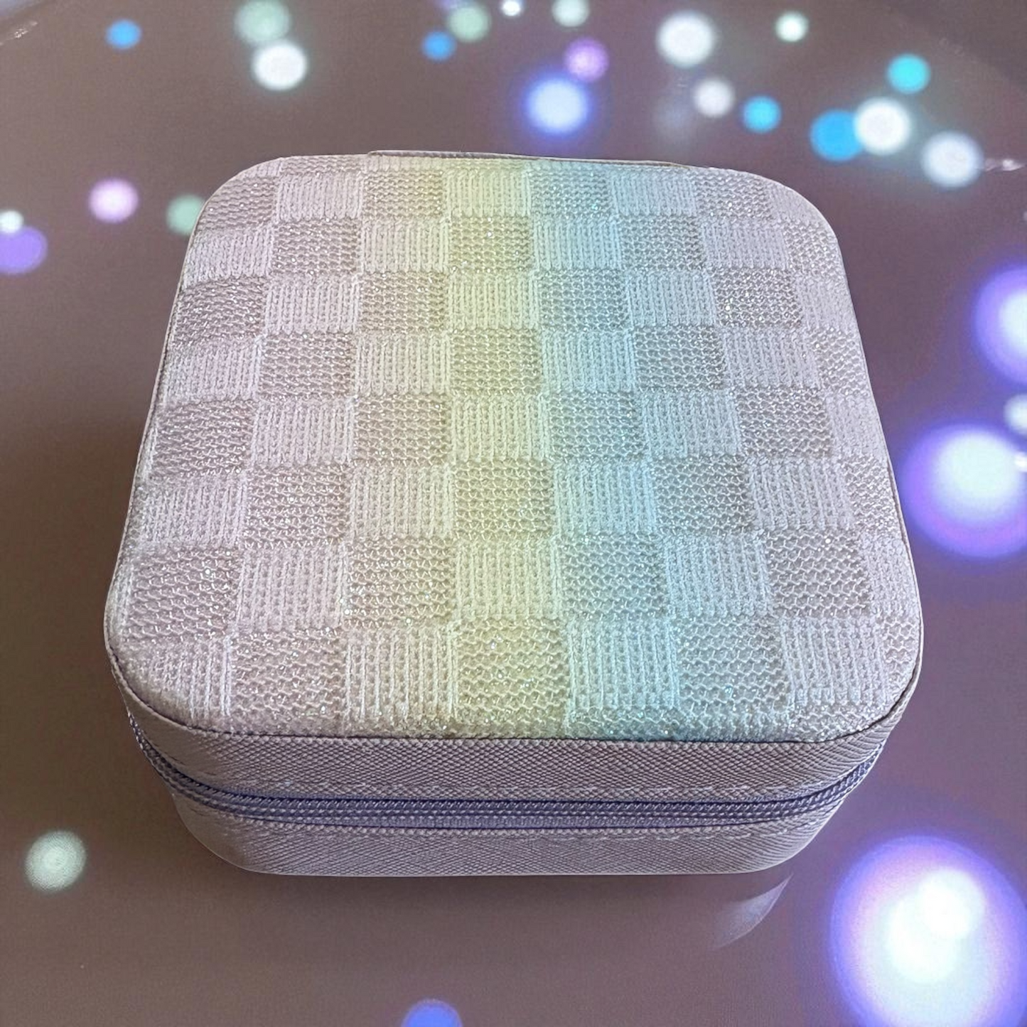 Purple Shimmer Jewelry Box