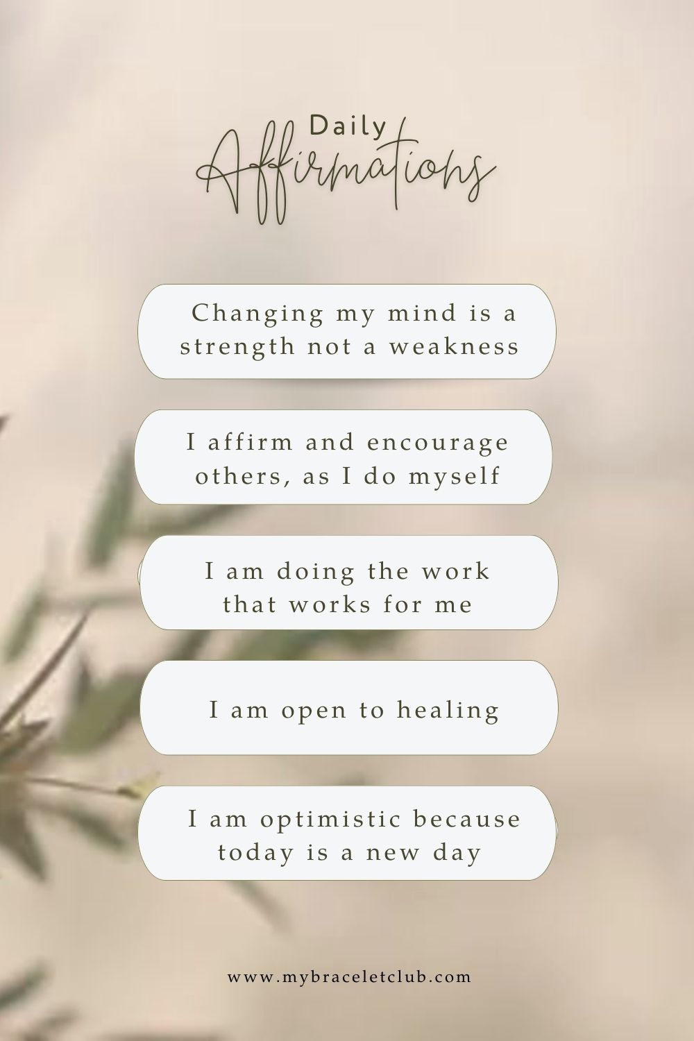 April 22 Affirmations