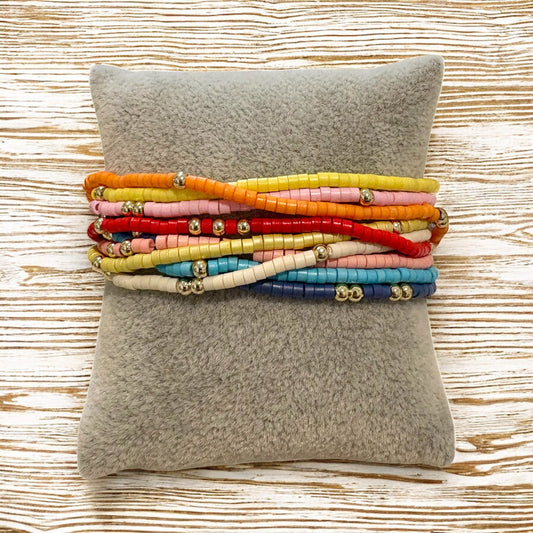 Seed Bead Bracelet Set