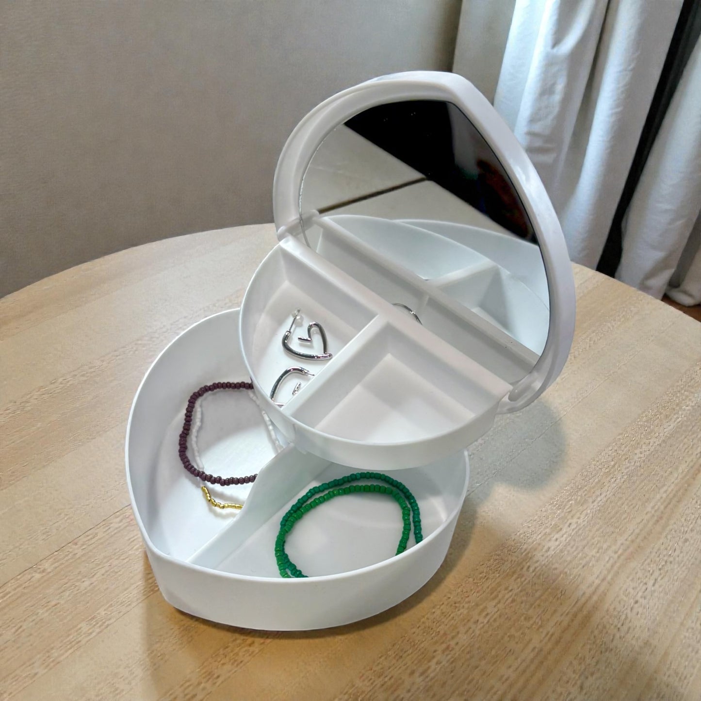 Heart-Shaped Jewelry Box