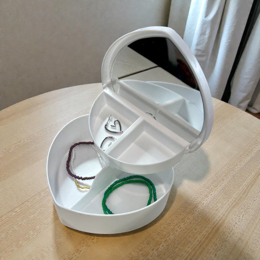 Heart-Shaped Jewelry Box