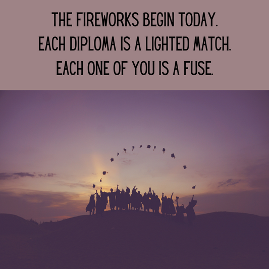 Graduation: The Fireworks Start Today Gift Set