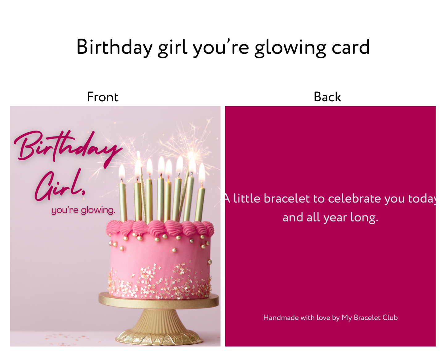 Birthday Glow Collection
