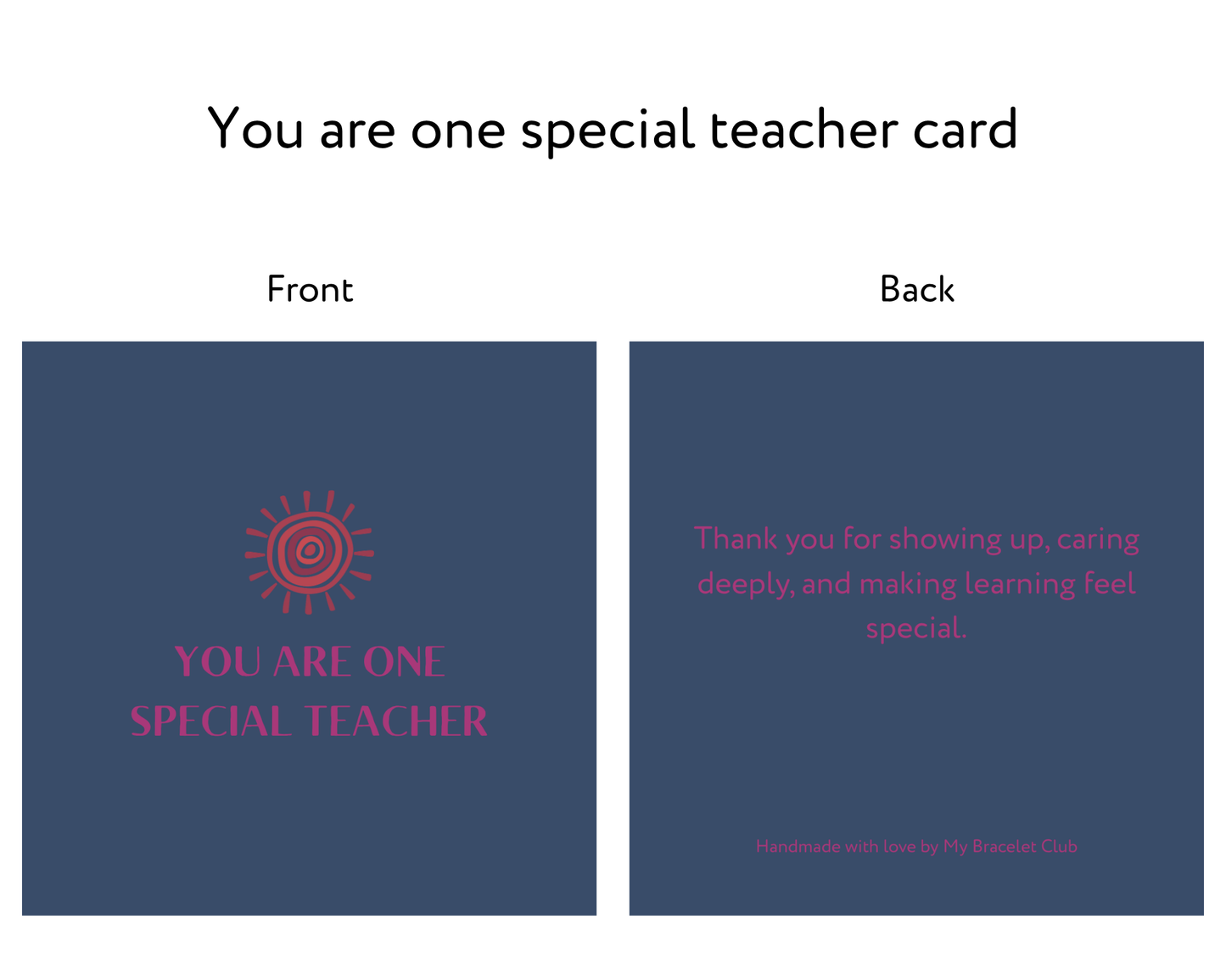 Teacher Appreciation Collection