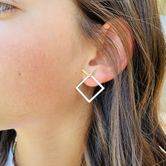 Triangle Design Earrings