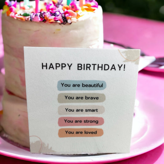 Happy Brithday Bracelet Card