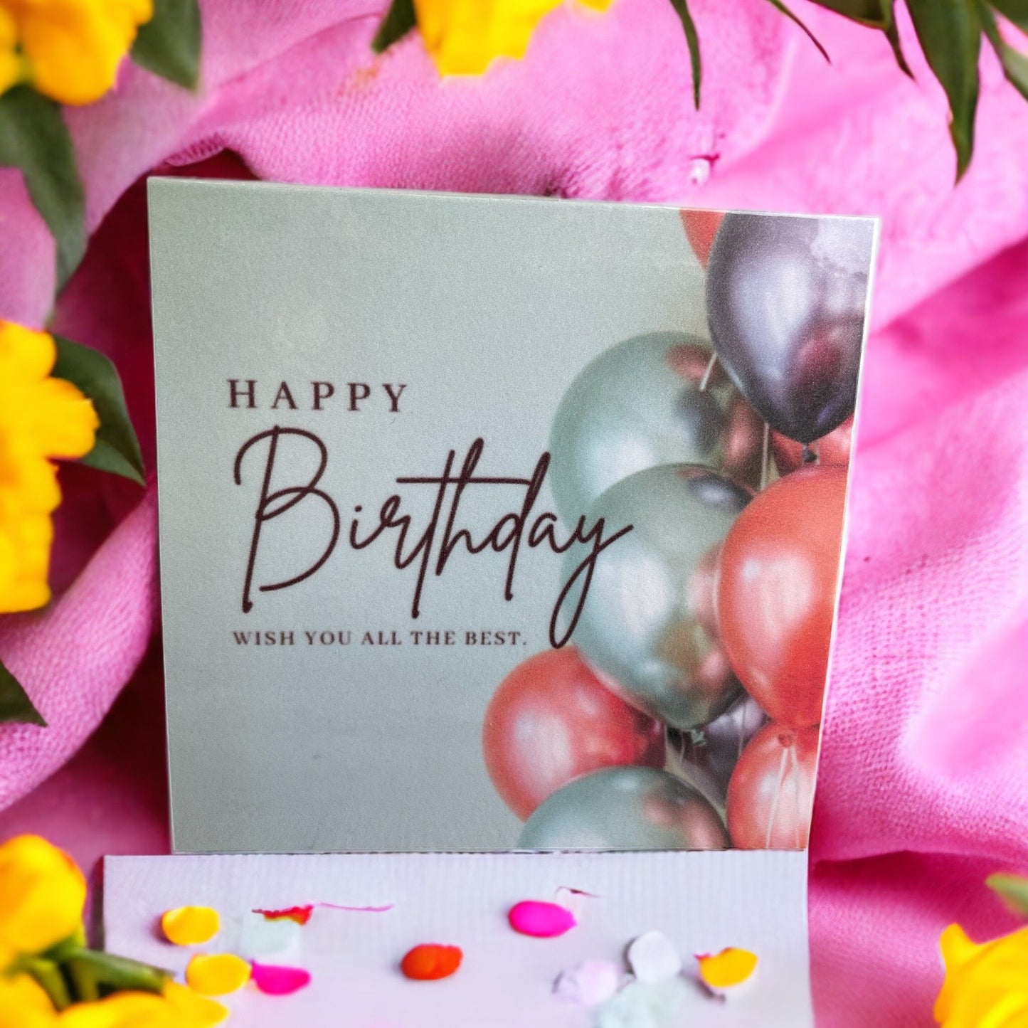 Birthday Balloon Bracelet Card