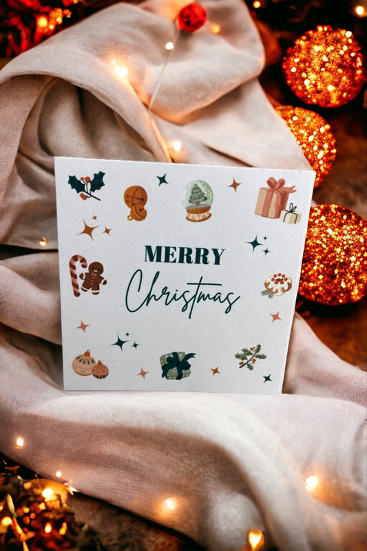 Merry Christmas Bracelet Card