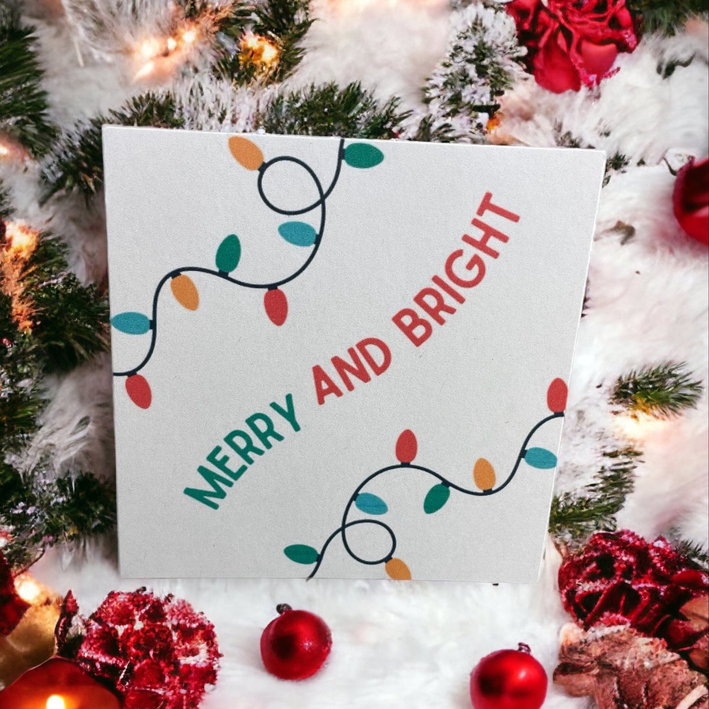 Merry and Bright Bracelet Card