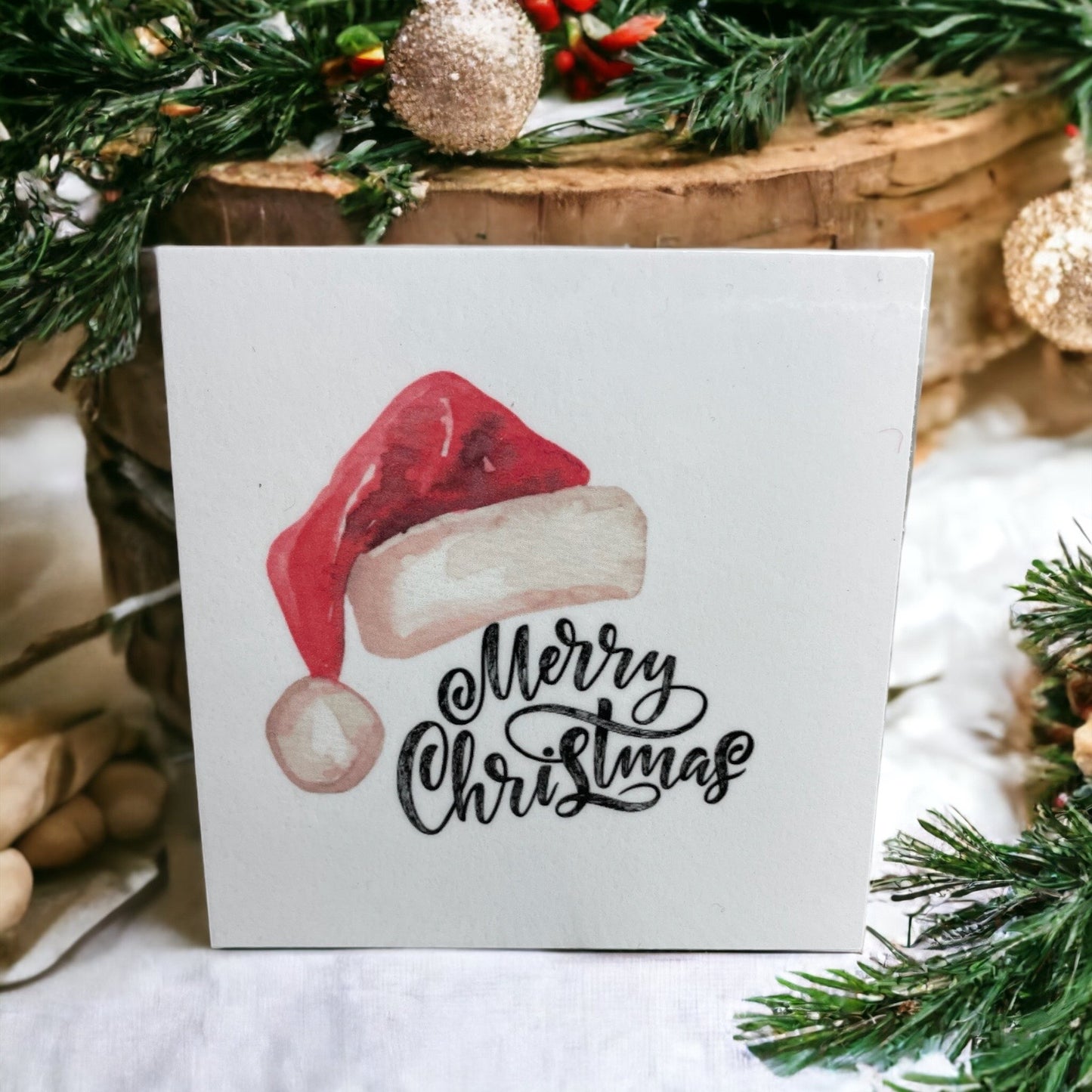 Santa Hat Card