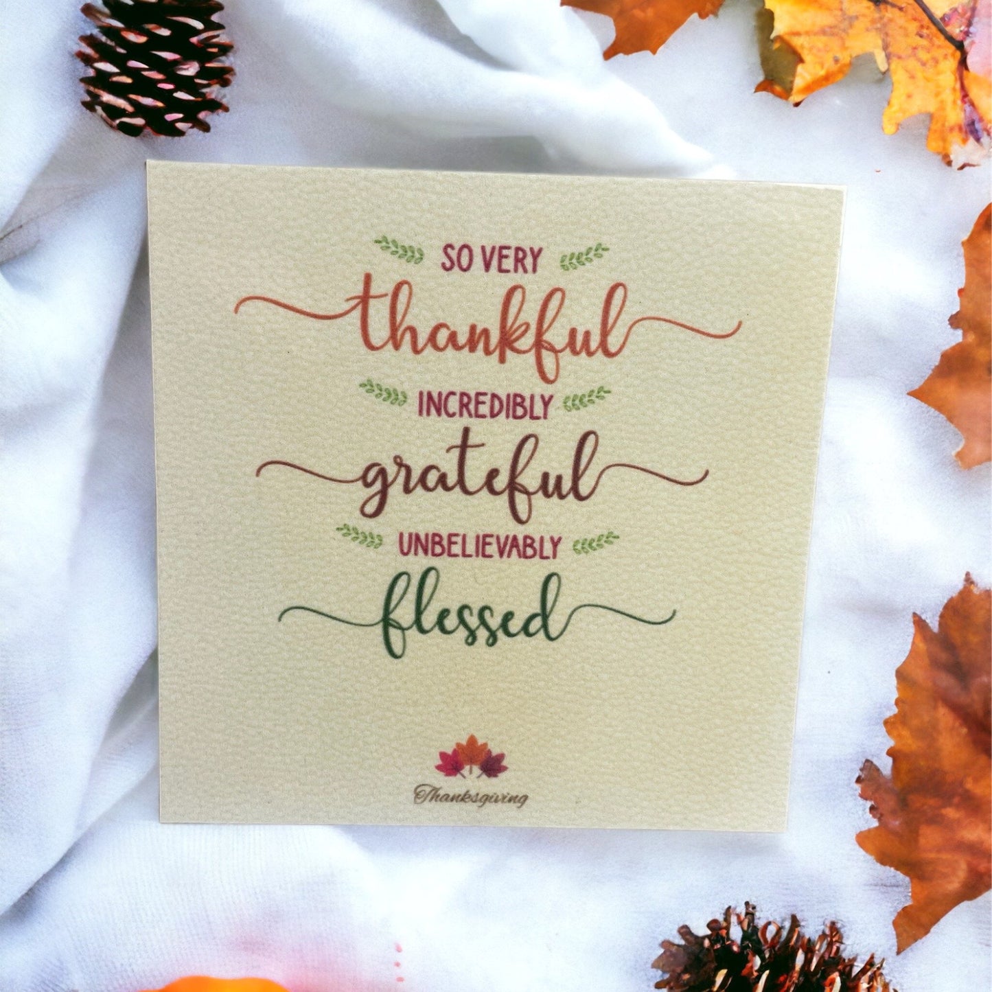 Thankful Bracelet Card